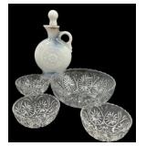 Decanter & Fruit Bowl Set