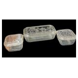 (3) Refrigerator Bowls