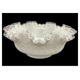 Fenton Spanish Lace 4 ï¿½ x 9.5 ï¿½ Bowl
