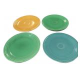 (4) Vintage Fiesta Plates-1 Small Chip