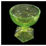 Vaseline Glass Bowl