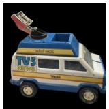 Tonka TV News Mini Van