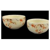 Autumn Leaf Jewel Tea Mixing Bowls