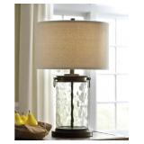 ASHLEY TAILYNN TABLE LAMP WITH BRONZE FINISH