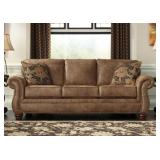 ASHLEY LARKINHURST "EARTH" SOFA WITH NAILHEAD TRIM