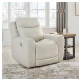 ASHLEY MINDANOA  LEATHER POWER RECLINER