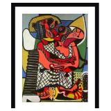 "THE KISS" FRAMED GICLEE BY PABLO PICASSO