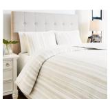 QUEEN ASHLEY 3-PIECE REIDLER COMFORTER SET