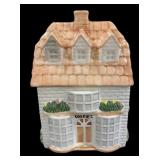 Ceramic House Cookie Jar