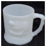 (6) Vintage Fire King Grog Mugs BC Comics