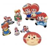 (10) Pc Raggedy Ann & Andy Collection