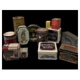 Lot Deal Collectible Tin Cans