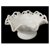 Milk Glass Candy Dish