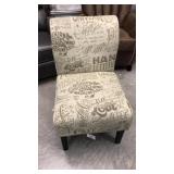 Designer Script Chair