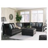 ASHLEY CHARENTON 3-PIECE CHARCOAL SECTIONAL