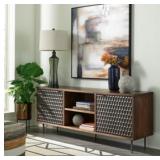 ASHLEY DORALEY 65-INCH CONTEMPORARY ACCENT CABINET