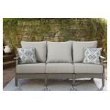 ASHLEY VISOLA OUTDOOR SOFA WITH CUSHION