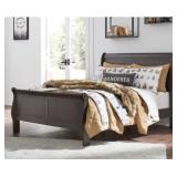 FULL ASHLEY LEEWARDEN SLEIGH BED