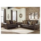 ASHLEY NICORVO SOFA AND LOVE SEAT