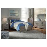 King Size Ashley Cullerbach 5 pc Bedroom Suite