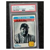 Vintage 1973 Topps #474 Babe Ruth Card