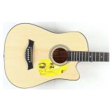 Autographed Ed Sheeran Acoustic Guitar