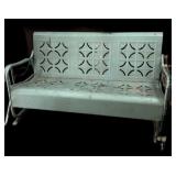 Vintage Metal Porch Loveseat