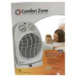 Comfort Zone Oscillating Compact Heater/Fan