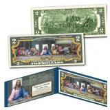 The Last Supper Jesus Christ $2 Bill