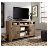 Ashley w775 Reclaimed Wood 62" Media Center