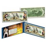 Elvis Presely "The King" $2 Bill