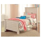 TWIN ASHLEY WILLOWTON FARMHOUSE PANEL BED