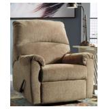 ASHLEY NERVIANO MOCHA ZERO WALL RECLINER