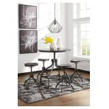 Ashley Counter Height Dining Table & Bar Stools