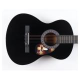 Autographed Demi Lovato Acoustic Guitar