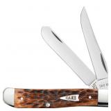 Case XX CA42652 Mini Brown Peachseed Trapper Knife