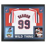 Autographed Charlie Sheen Custom Framed Jersey