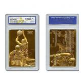 23K Gold Kobe Bryant Rookie Card