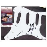 Autographed Vince Neil Motly Crue Guitar Pickguard