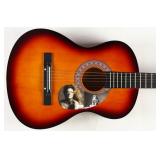 Autographed Shania Twain Acoustic Guitar