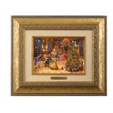 Disney Beauty & The Beast Christmas by Kinkade