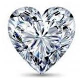 Heart Cut 1.71 Carat VS1 Lab Diamond