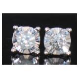 Brilliant Diamond Stud Earrings