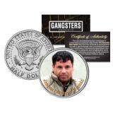 Joaquin EL CHAPO JFK Kennedy Half Dollar Coin