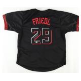 Autographed TJ Friedl Jersey