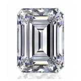 Emerald Cut 3.00 Carat VS1 Lab Diamond