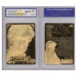 1997 Princess Diana 23K Gold Card