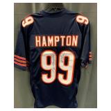 Autographed Dan Hampton HOF 2002 Bears Jersey