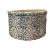 Blue Speckled Roseville Ohio 2 Quart Pottery