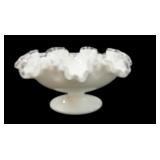 4 x 8 ï¿½ Fenton Silver Crest Bowl